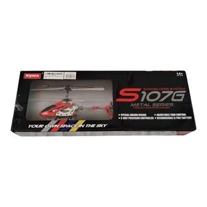 SYMA S107G Gyroscopes System 3CH Mini Helicopter Remote Control‎ Metal Series